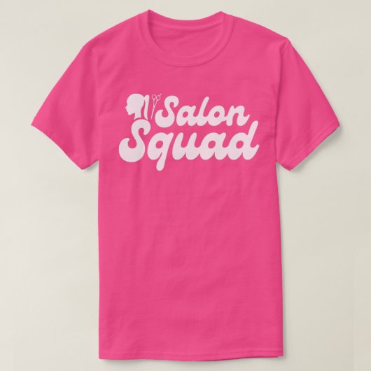 Salon Squad Friseur Geschenk 2 T-Shirt (Design vorne)