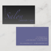 Salon-Steigung Visitenkarte (Vorne/Hinten)