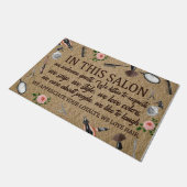 Salon Store Doormat, schöne Zitate Rug Fußmatte (Schrägansicht)