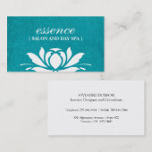 Salon-und TagesWellness-Center-Geschäfts-Karten Visitenkarte (Vorne/Hinten)