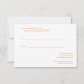 Salon und Wellness-Center Aqua Blue Glass Geschenk (Rückseite)