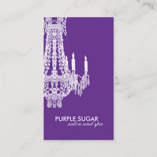 Salon-und Wellness-Center-Geschäfts-Karte Visitenkarte (Vorderseite)