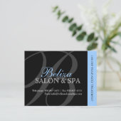 Salon und Wellness-Center Werbung Postkarte (Stehend Vorderseite)