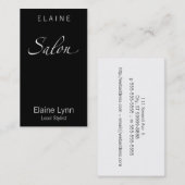Salon Visitenkarte (Vorne/Hinten)