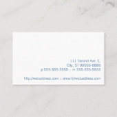 Salon Visitenkarte (Rückseite)