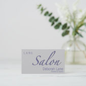Salon Visitenkarte (Stehend Vorderseite)