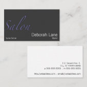 Salon Visitenkarte (Vorne/Hinten)