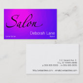 Salon Visitenkarte (Vorne/Hinten)
