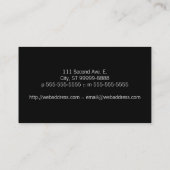 Salon Visitenkarte (Rückseite)