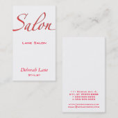 Salon Visitenkarte (Vorne/Hinten)