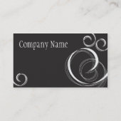 Salon-Visitenkarte Visitenkarte (Rückseite)