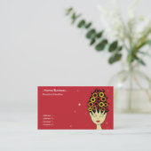 Salon-Visitenkarte Visitenkarte (Stehend Vorderseite)