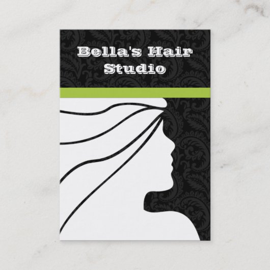 Salon-Visitenkarten Terminkarte (Vorderseite)