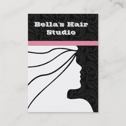 Salon-Visitenkarten Terminkarte (Vorderseite)