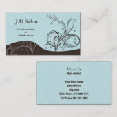 Salon-Visitenkarten Visitenkarte (Vorne/Hinten)