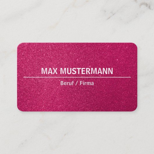 Salon Visitenkarten Visitenkarte (Vorderseite)