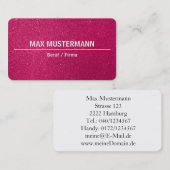 Salon Visitenkarten Visitenkarte (Vorne/Hinten)