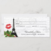 Salon Weihnachtsgeschenk Zertifikat Eiffelturm (Rückseite)