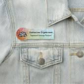 Salon Wellness-Center Classic Name Tag Namensschild (Beispiel)