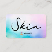 Salon Wellness-Center Esthetician Visitenkarte (Rückseite)