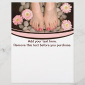 Salon Wellness-Center Flyer (Vorne)