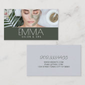 Salon & Wellness-Center Visitenkarte (Vorne/Hinten)