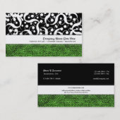 Salon-Wellness-Centerhaar-Stylistschönheit Visitenkarte (Vorne/Hinten)