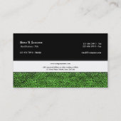 Salon-Wellness-Centerhaar-Stylistschönheit Visitenkarte (Rückseite)