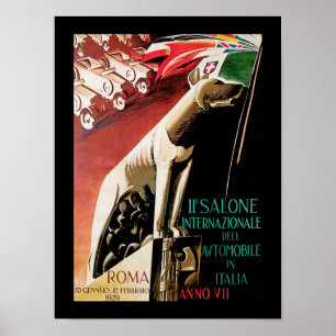 Salone Internazionale Automobile ~ Roma Poster