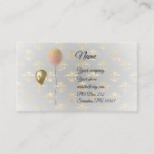 Salons auf der Royal Gold 2 Business Card Visitenkarte (Vorderseite)