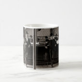 Saloon Bar Interior Men Man Cave 1890er Foto Pub Kaffeetasse (Mittel)