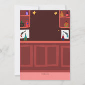 Saloon Couple Einladung (Rückseite)