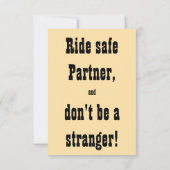 Saloon Doors Chameleon Dankeskarte (Rückseite)