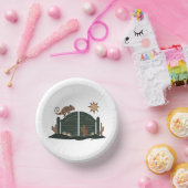 Saloon Doors Chameleon Pappteller (Party)