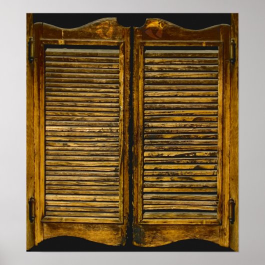 Saloon Doors für Ihr Cubicle Poster (Vorne)