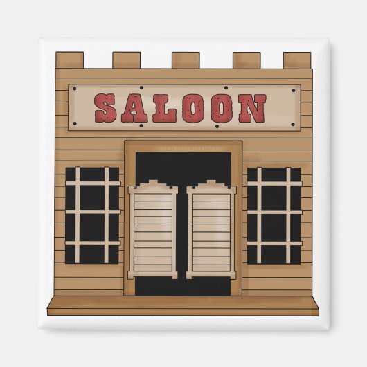 Saloon Magnet (Vorne)