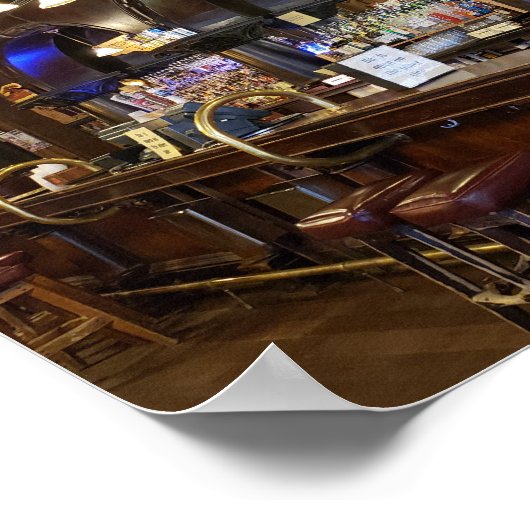 Saloon Nr. 10 in Deadwood, South Dakota Poster (Ecke)