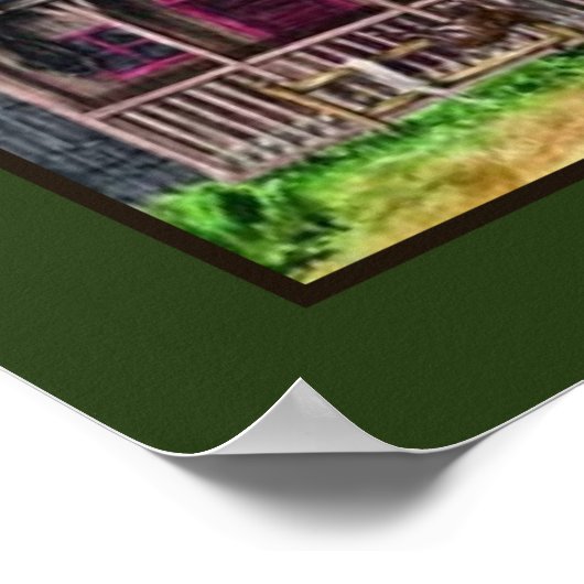 Saloon Poster (Ecke)