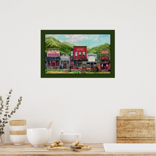 Saloon Poster (Küche)