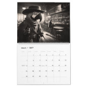 Saloon Safari Calendar Kalender (Mär 2027)
