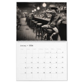 Saloon Safari Calendar Kalender (Jan 2026)