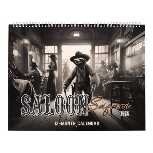 Saloon Safari Kalender (Titelbild)