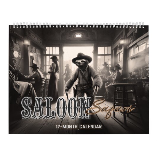 Saloon Safari Kalender (Titelbild)