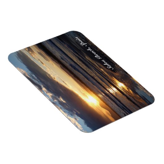 Salou Beach, Spanien Magnet (Rechte Seite)