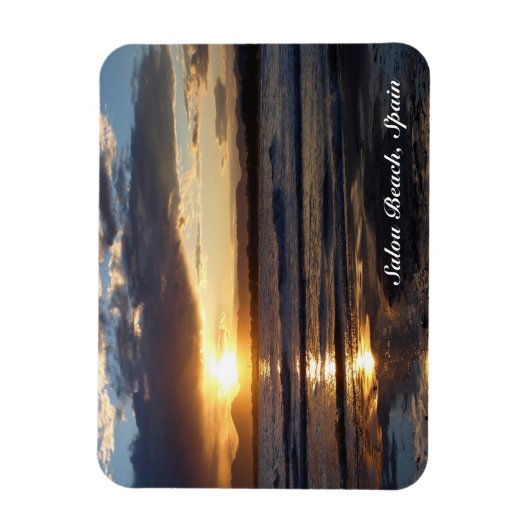 Salou Beach, Spanien Magnet (Vertikal)