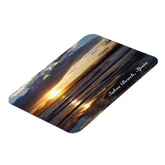 Salou Beach, Spanien Magnet (Linke Seite)