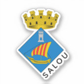 Salou, Katalonien Aufkleber (Vorderseite)