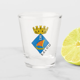 Salou, Katalunya-Schotterglas Schnapsglas