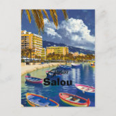 Salou Spanien Reise Postkarten Kunst, Spanien Reis (Vorderseite)