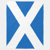 Salreifen ~ Flag Scotland Fleece Blanket (Vorderseite)
